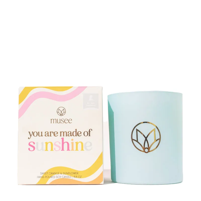 MUSEE | You Are Made of Sunshine Candle