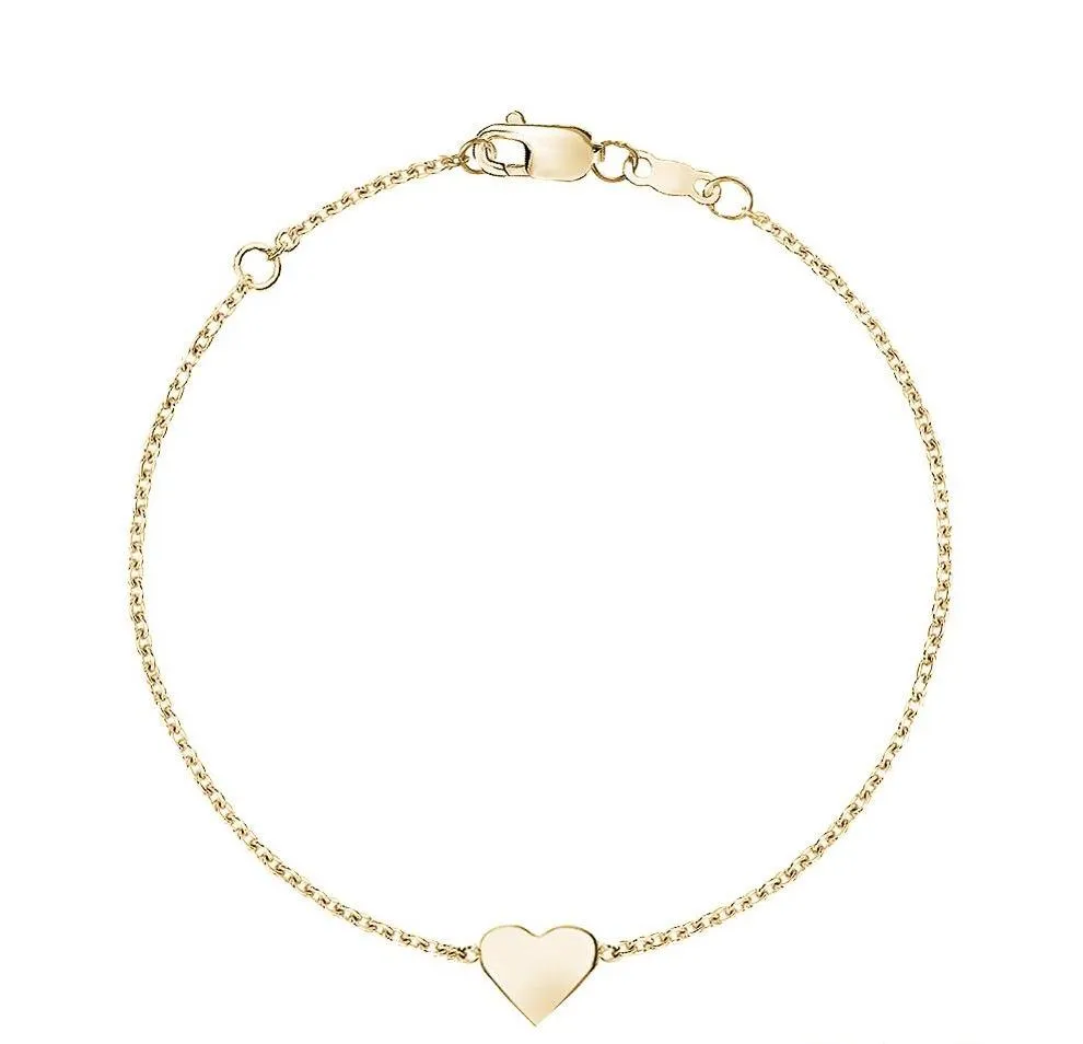 My Single  Heart Bracelet