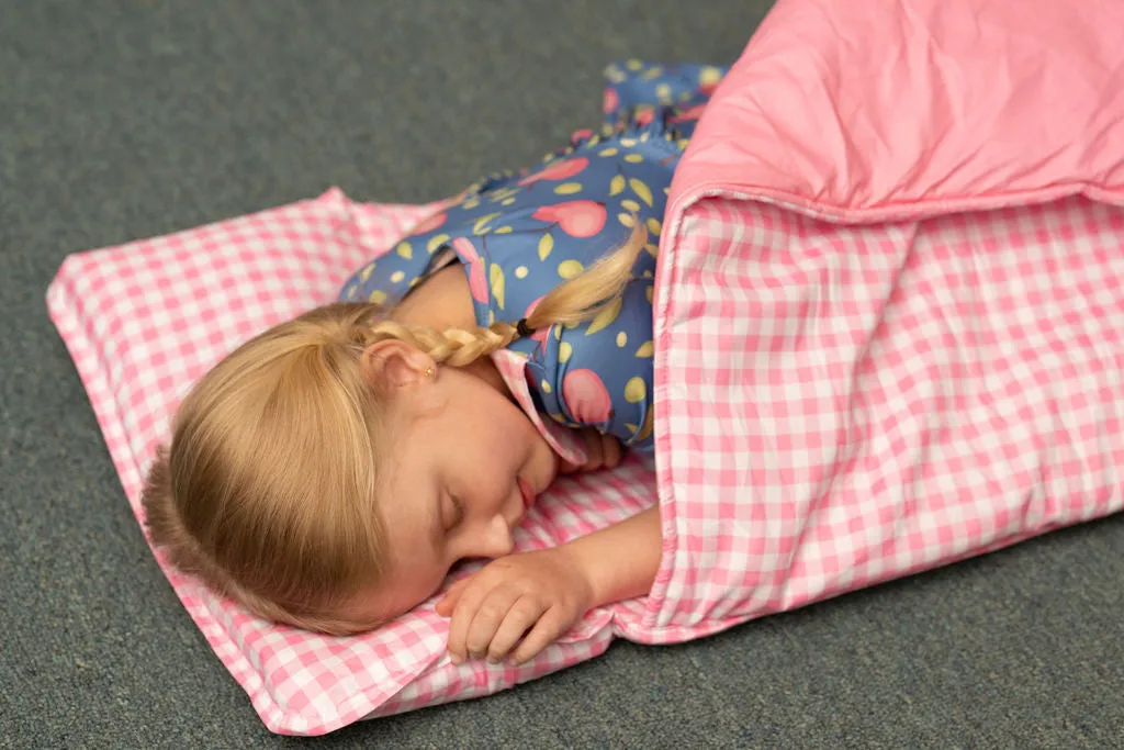 Nap Mat - Pink Gingham