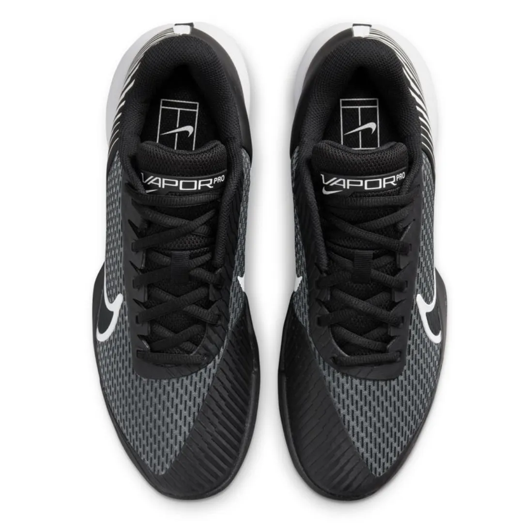 Nike Court Air Zoom Vapor Pro 2 Men's Hard Court Tennis Shoes - Black/White