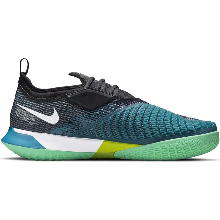 Nike Court React Vapor NXT Tennis Shoes - Dark Teal/White Black Copa