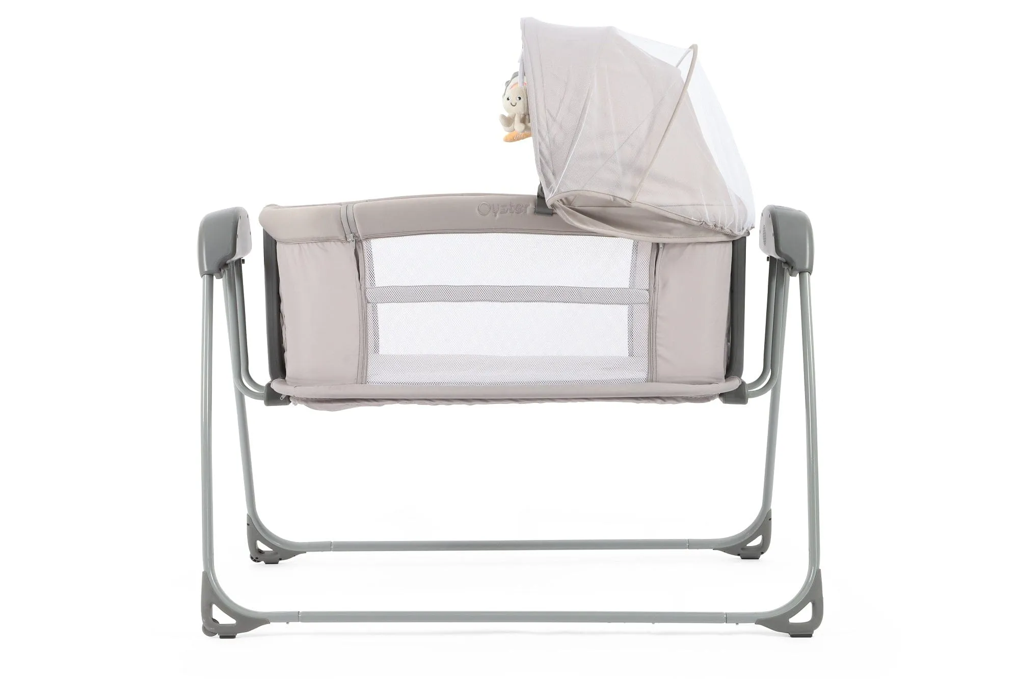 Oyster Swinging Crib - Stone