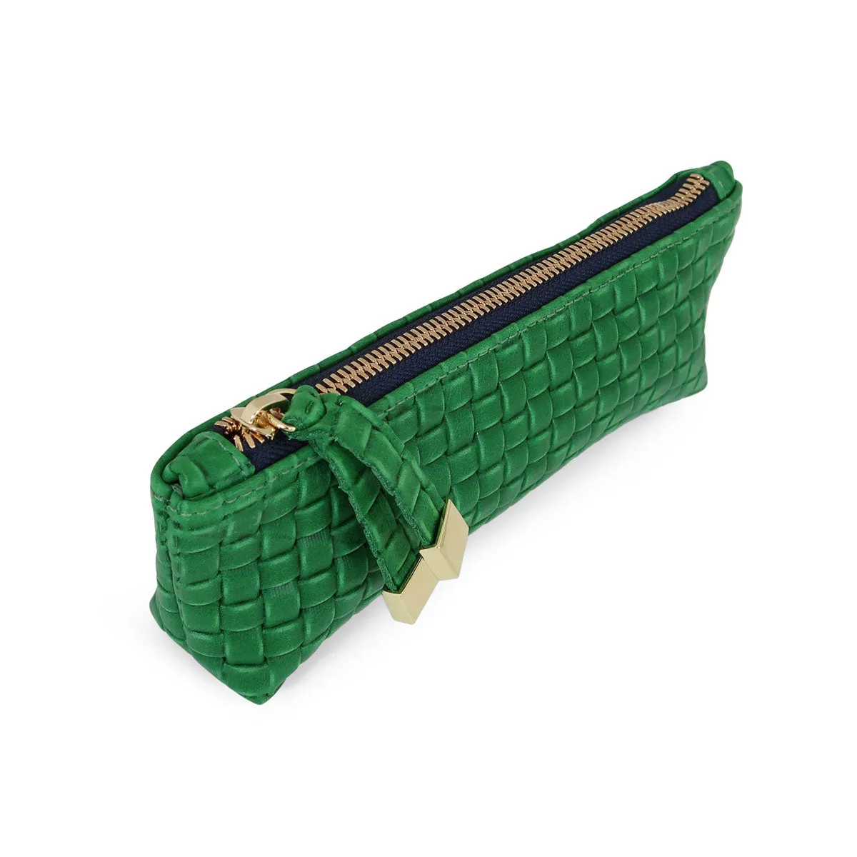 Pencil Pouch | Emerald Weave