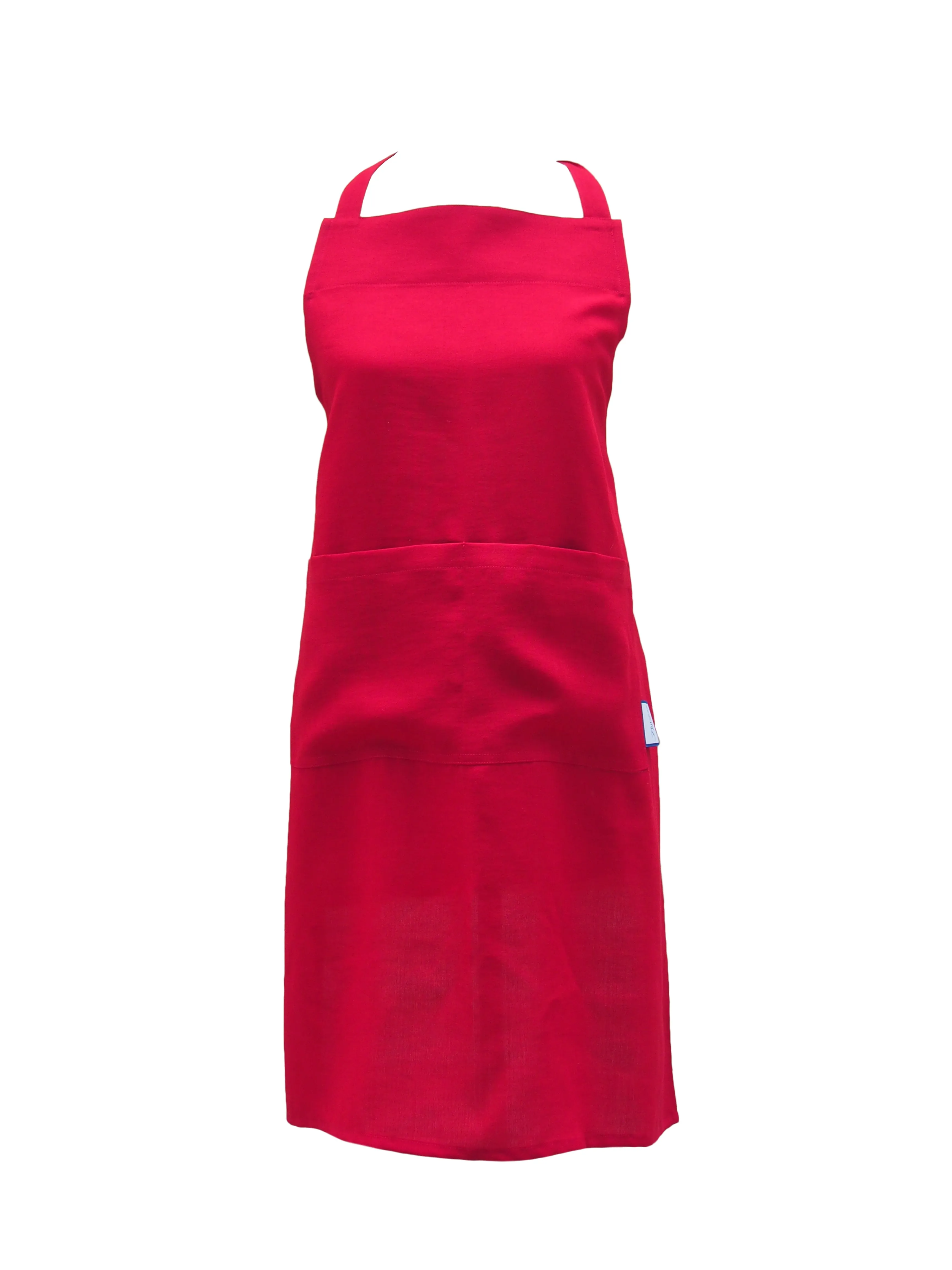 Premium 100% Wrinkle Resistant Linen Aprons from Fridaze - Chili