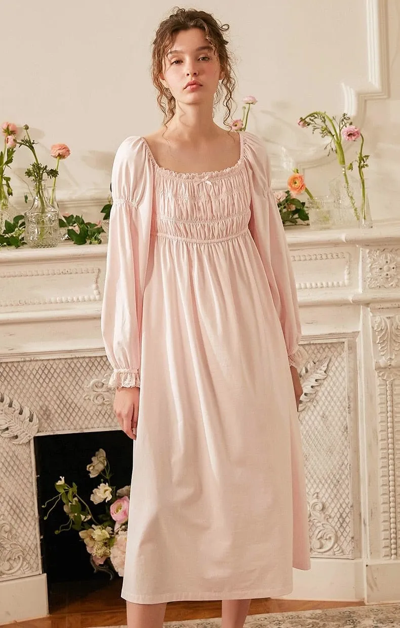 Princess, Nightly Sleepwear, Pink or White S-L