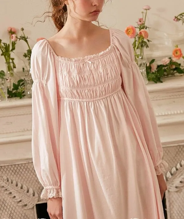 Princess, Nightly Sleepwear, Pink or White S-L