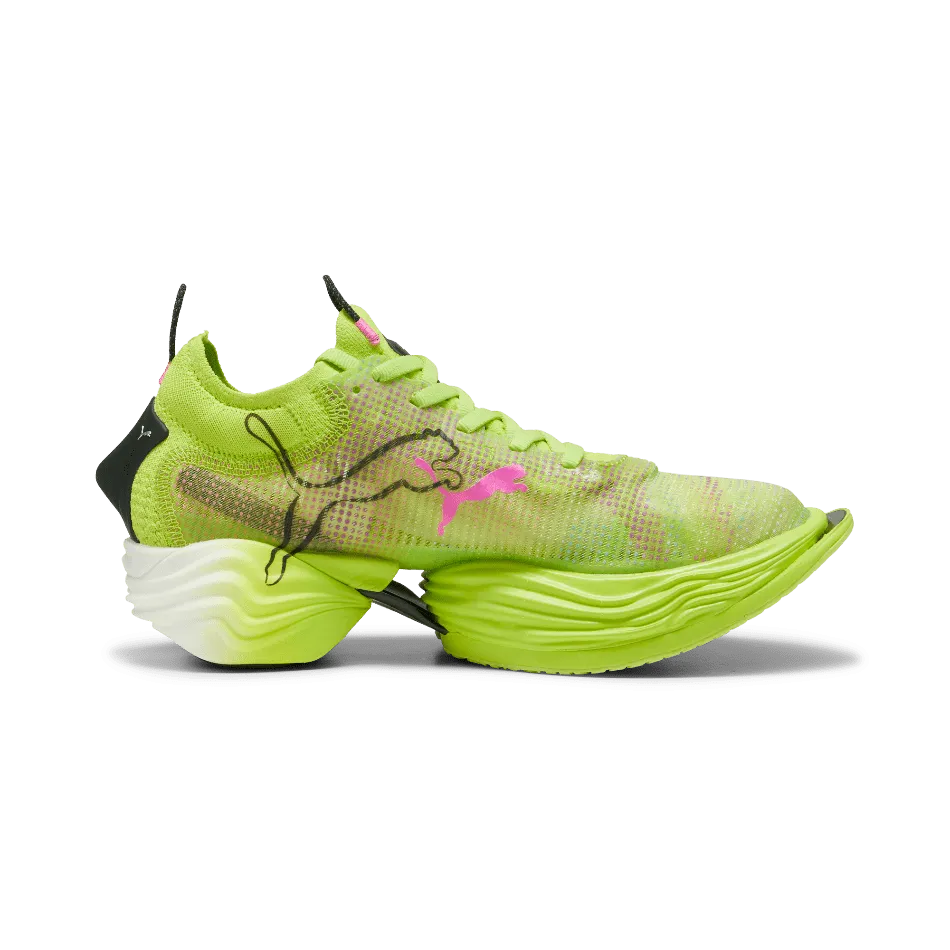 Puma FAST-R Nitro Elite 2 Psychedelic R Men's  Running Shoes SS24 Lime Pow-Puma Black-Poison Pink