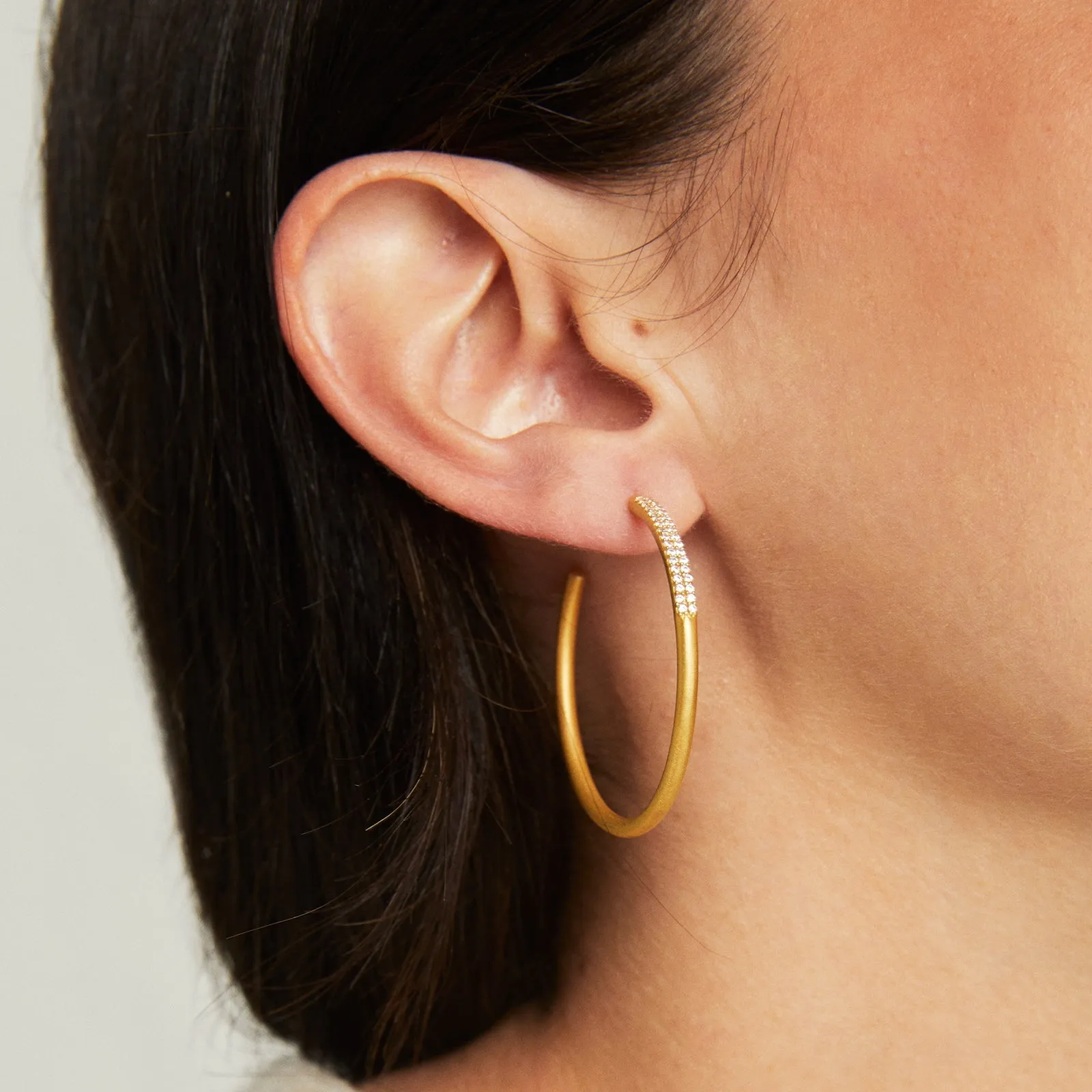 Signature Pavé Hoops