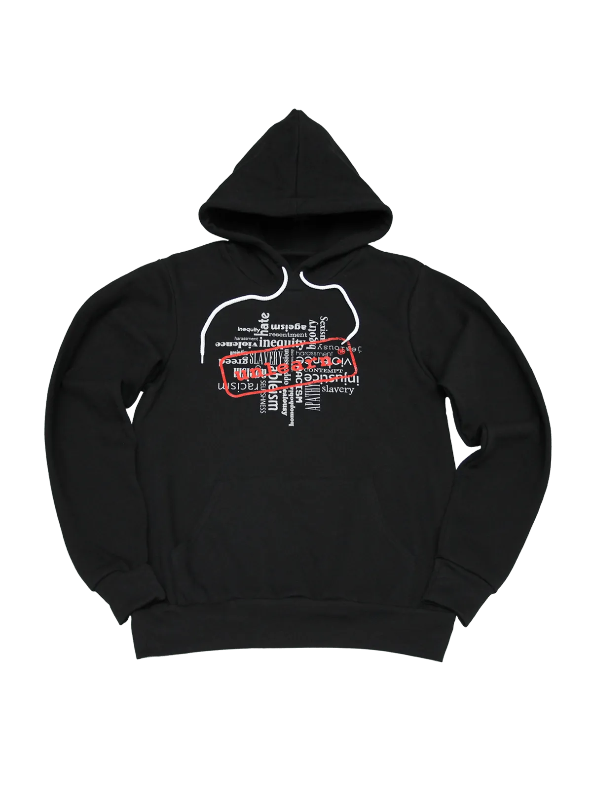 Stamp It Out - Relaxed Fleece Pullover Hoodie*