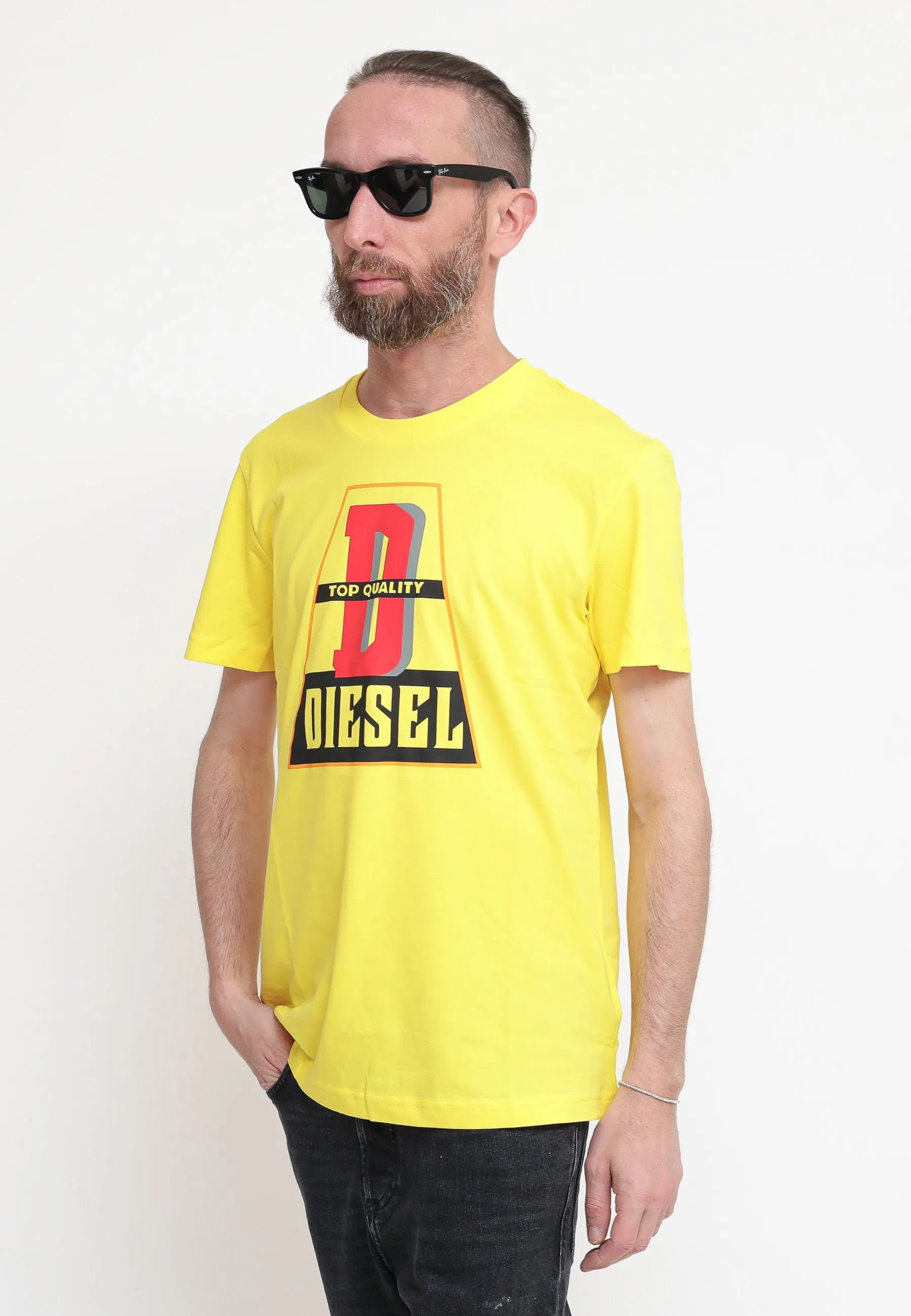 T-Diegor K61 T-Shirt - Yellow