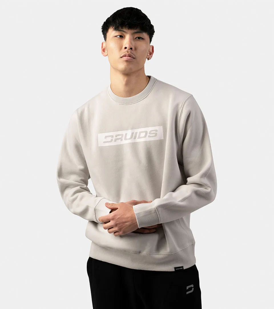 TECH CREW SWEATSHIRT - GREY