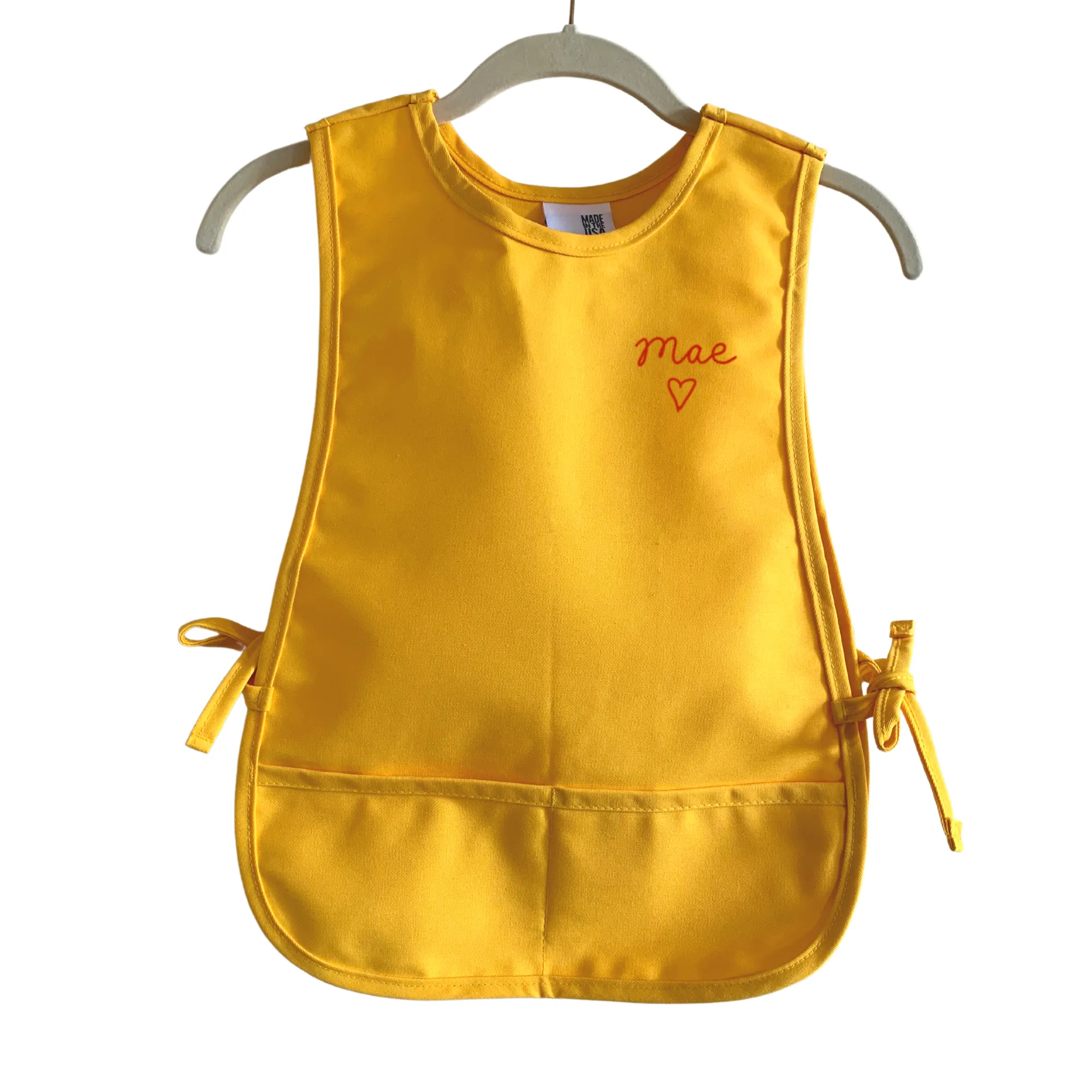 The Chainstitch Kids Apron - Yellow