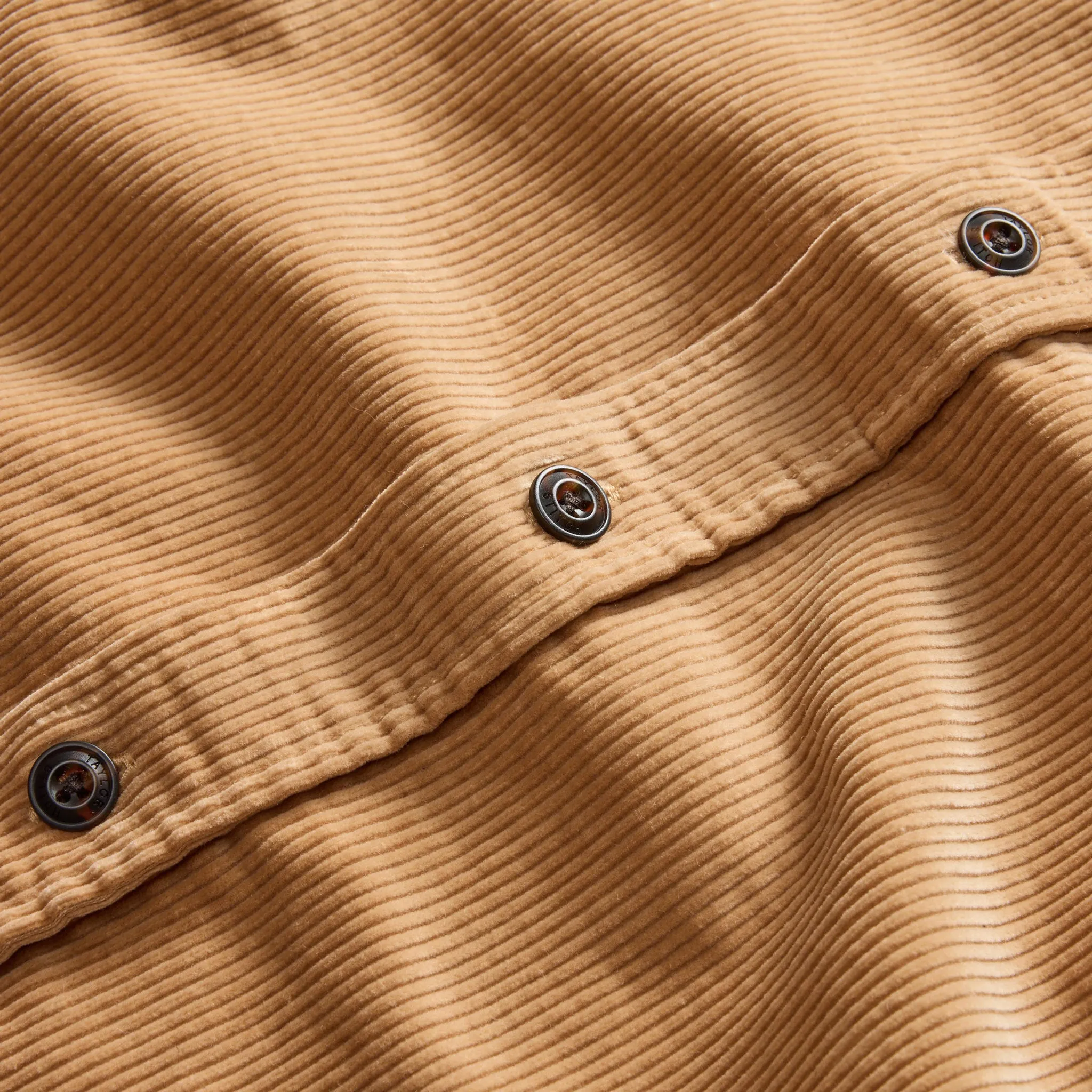 The Connor Shirt in Camel Cord