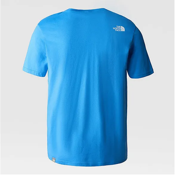 The North Face Easy NF0A2TX3LV61 men's short sleeve t-shirt light blue 