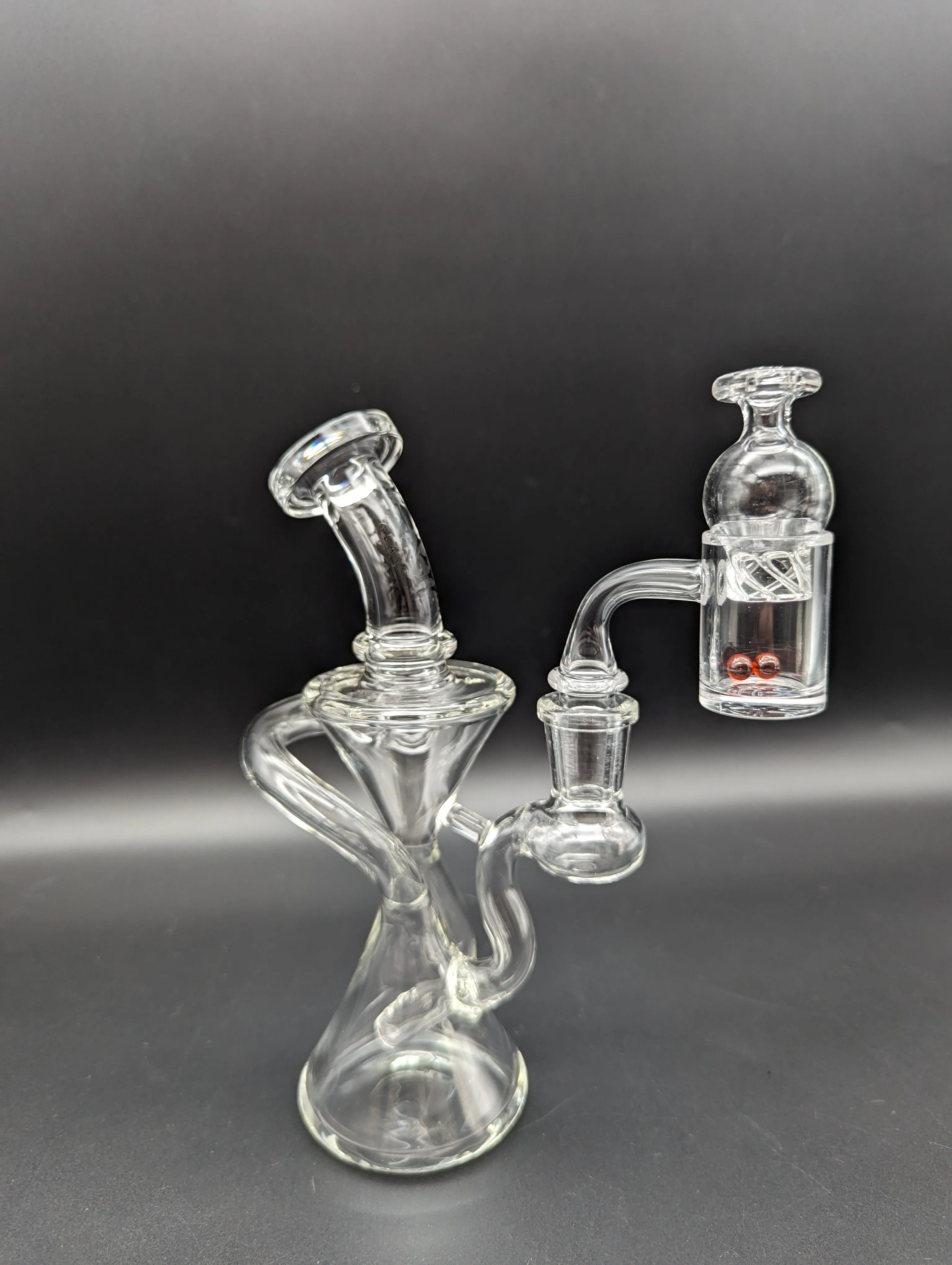 Toxic Glass 7 Double Cyclone Recycler Set