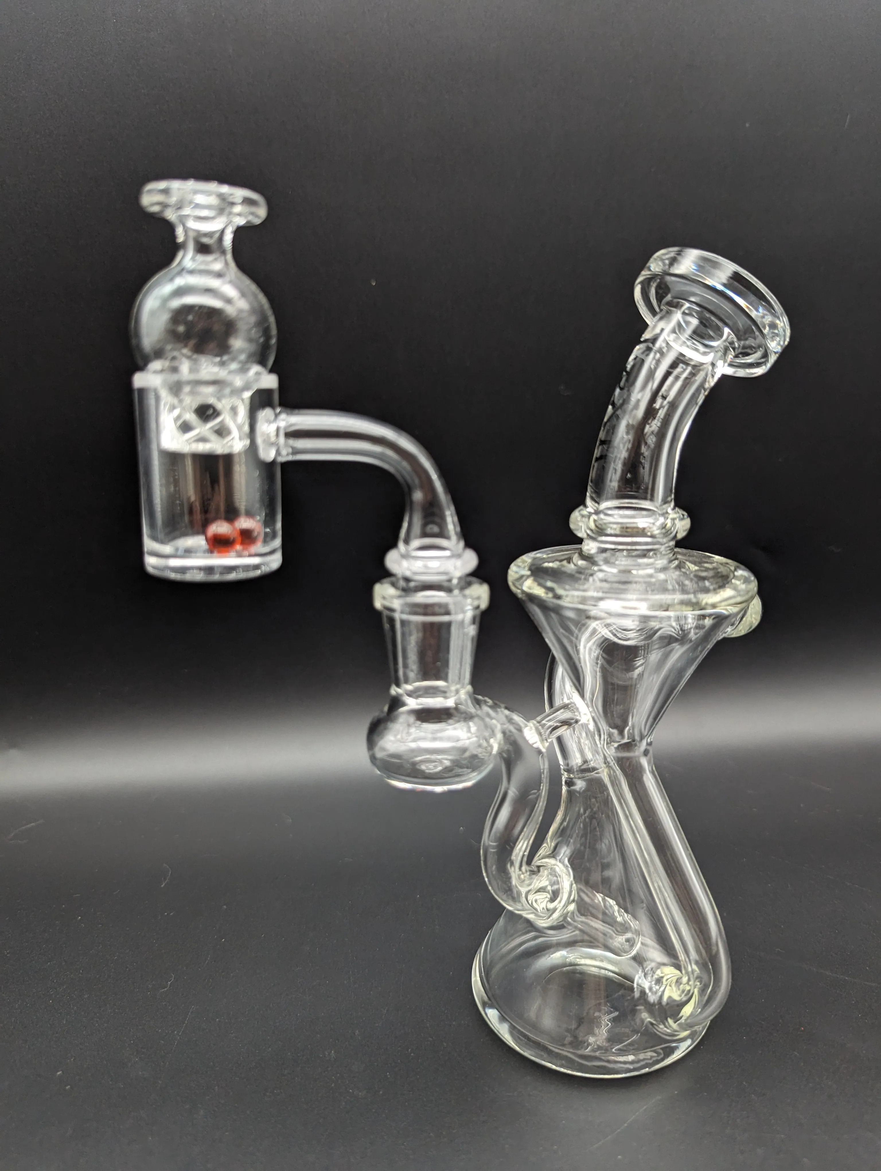 Toxic Glass 7 Double Cyclone Recycler Set