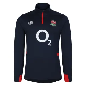 Umbro Junior England Rugby Mid layer Top 23/24 - Navy